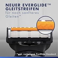 Gillette Proglide Rasierer Herren, Nassrasierer, Silber/Schwarz – Ansicht 4