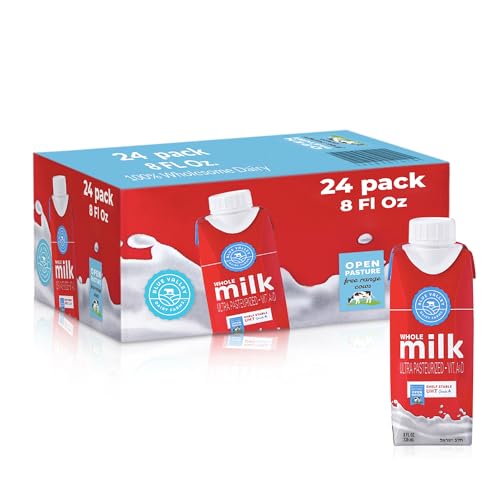 Blue Valley Shelf Stable Whole Milk Boxes with Vitamin D - no refrigeration...