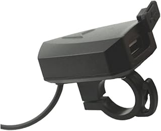 CRAFTHROU 1 carregador de celular universal carregador de celular de carro fonte de alimentação universal carregador de celular USB carregador de celular para motocicleta, carregador elétrico de motocicleta porta de carregamento