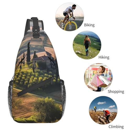 Bolso Pequeño de Hombro Tipo Sling para Senderismo miniatura 6