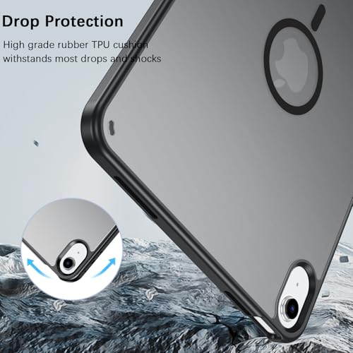 Coque iPad 10e génération 10.9 finition noire mate haute précision - 7