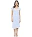 Eileen West Women's Cap-Sleeve Waltz Knit Nightgown