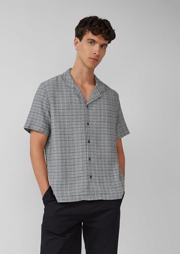 Camisa s.Oliver 2165433 de manga corta regular fit transpirable para hombre 5