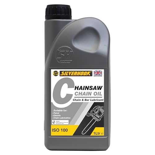 Silverhook Chainsaw Oil, ISO100, 1 Litre, Amber