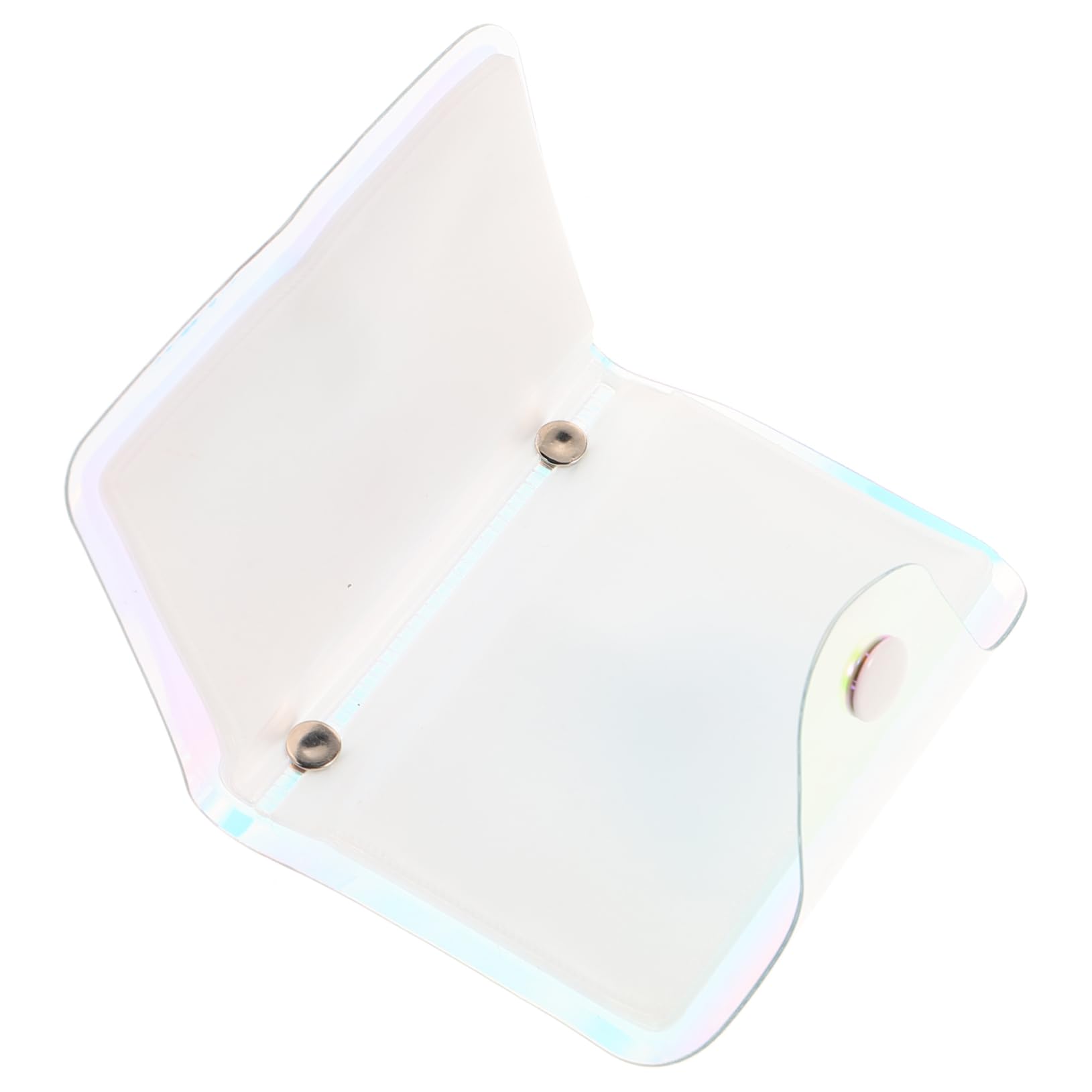 BESPORTBLE Fashion Hologram Bag 20 Card Holders Holographic Credit Card Holder Organizer for Travel Shopping