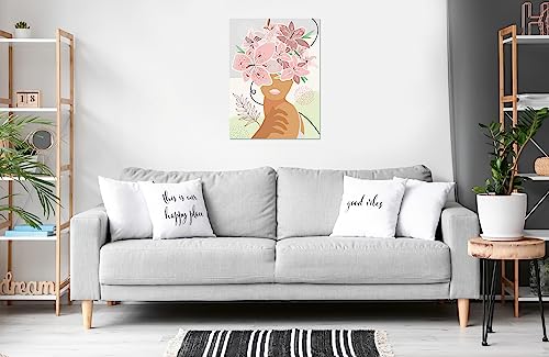 CreArt Flowers on my mind 24x30 cm Peinture par numéros – Dès – Ravensburger 20275 - vue 4