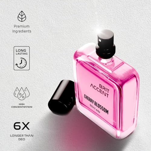 Brit Accent Cherry Blossom EDP 50ml - Image 3