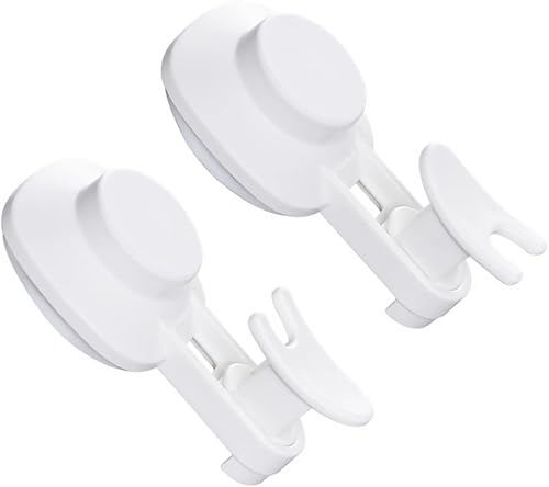 Zerodeko 2 ganchos de ventosa al vacío, ganchos de ventosa resistentes, ganchos de succión de alta resistencia, ganchos de succión al vacío, ganchos disponible en Yaxa Venezuela