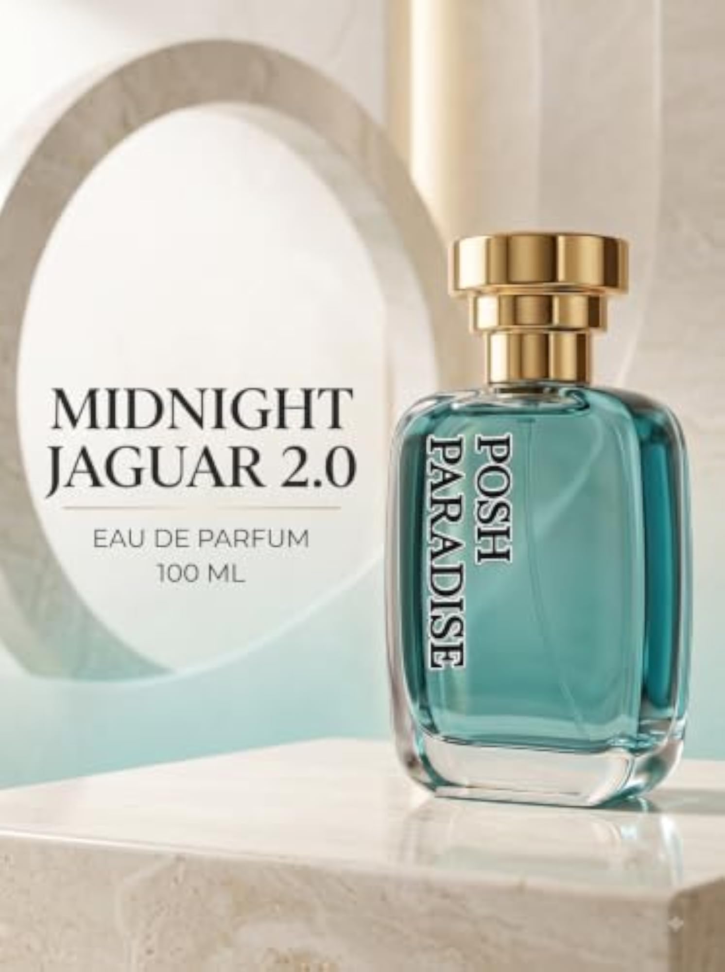 Midnight Jaguar 2.0 Eau De Parfum Unisex Perfume, 100ml