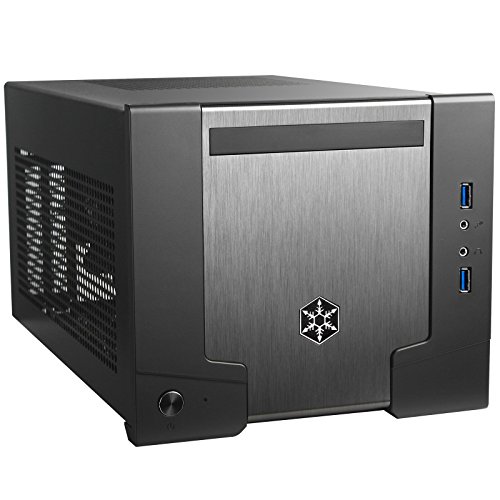 SilverStone SST-SG07B USB 3.0 - Sugo Boîtier PC cube compact Mini-ITX - 600W - noir