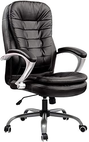 Amazon.com: SGeneE Chair Ergonomic Leather Office Game Rotating Racing ...