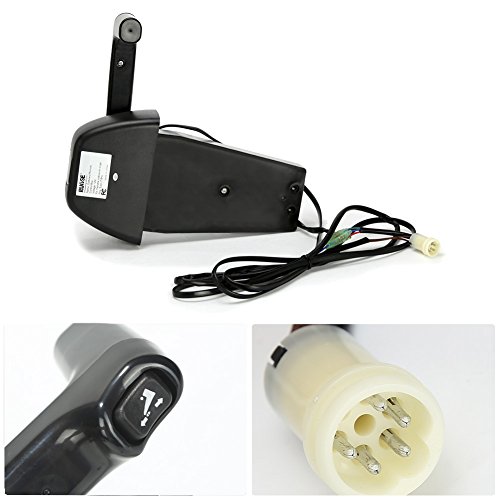 Rupse Outboard Engine Binnacle Remote Control Box Assembly Top Console Mount for Yamaha Console 704 Single - Thumbnail 5