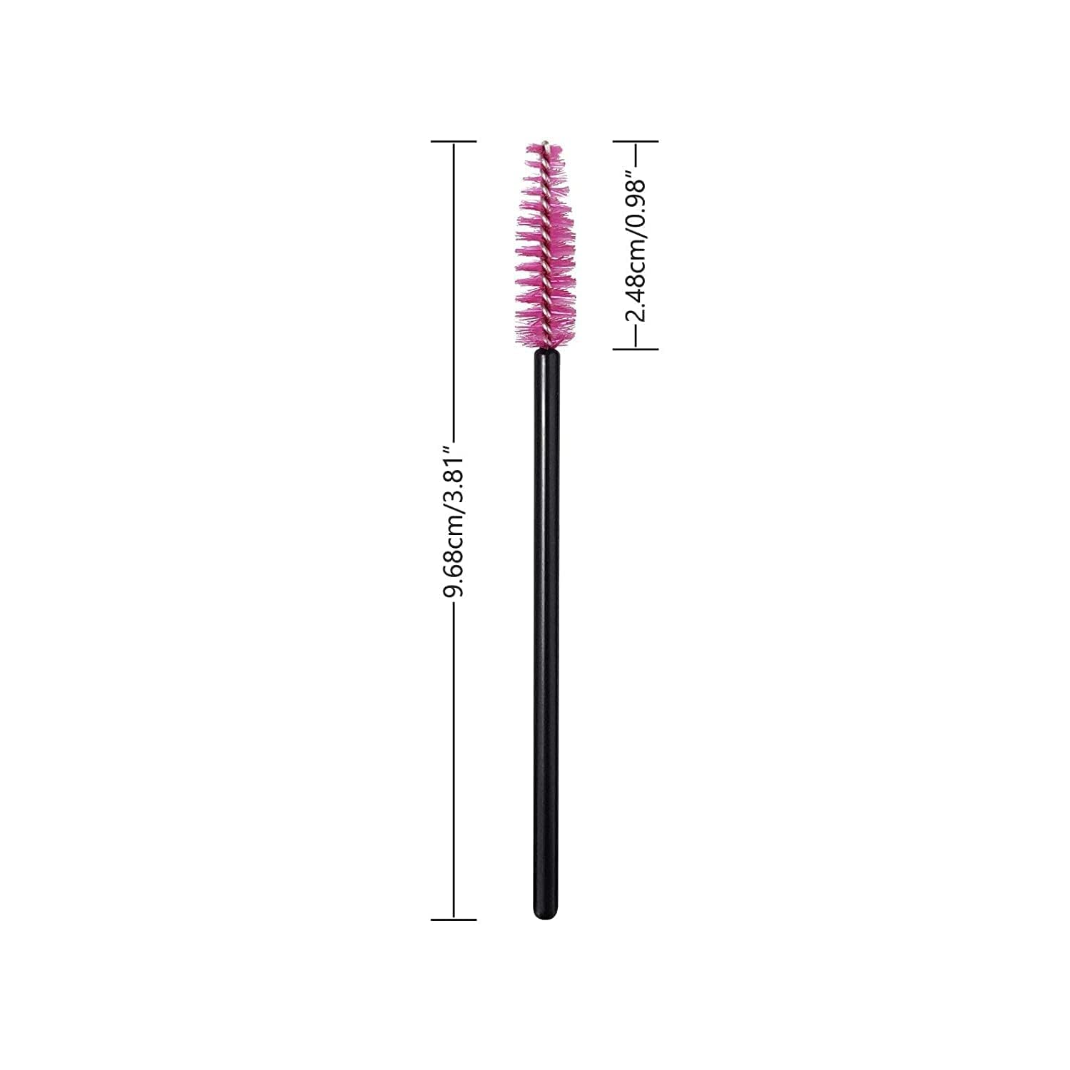 COSLUXE Disposable Mascara Brush, 10 Pcs Eyelash Brushes Mascara Wands Applicator Eyelash Extensions Makeup Tools Eyebrow Brush 2