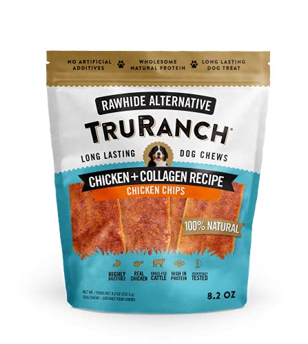 Truranch TR2169 Collagen Chips, Chicken, Healthy Joint Support Dog Treat, Rawhide Alternative cover