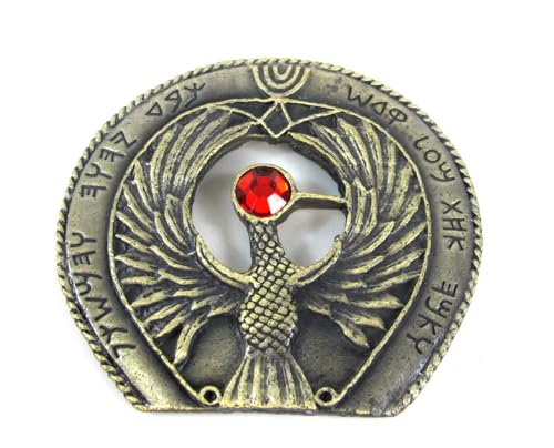 Costumeteers Indiana Jones Staff of Ra Headpiece Double-Sided Medallion Antique Gold