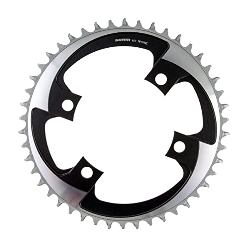 SRAM 46 Tooth 107mm BCD x 4-Bolt 1x12-Speed X-Sync Chainring, Polar Gray