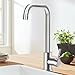 Produktbild ASONINE Wasserhahn Küche, Hochdruck Küchenarmatur Edelstahl Armatur Küche, mit 360° Schwenkauslauf | Einhebelmischer für Kalt-/Warmwasser | G3/8 Anschlüssen-Silber