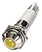 Round Indicator Light, Yellow, 24VDC