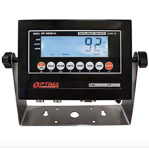 Báscula portátil ligera Optima 1000 lb x 0.2 lb miniatura 6