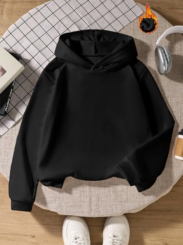 Floerns Girl's fashion Cute Y2k Cherry Print Hoodies Sweatshirts Long Sleeve Hooded Pullover Tops2