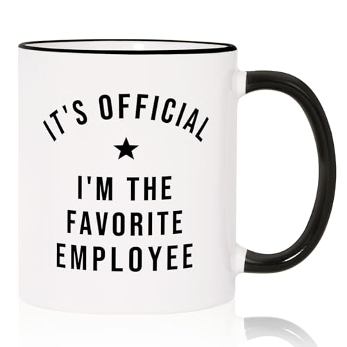 Taza de Cerámica Blanca 11oz para Empleados miniatura 1