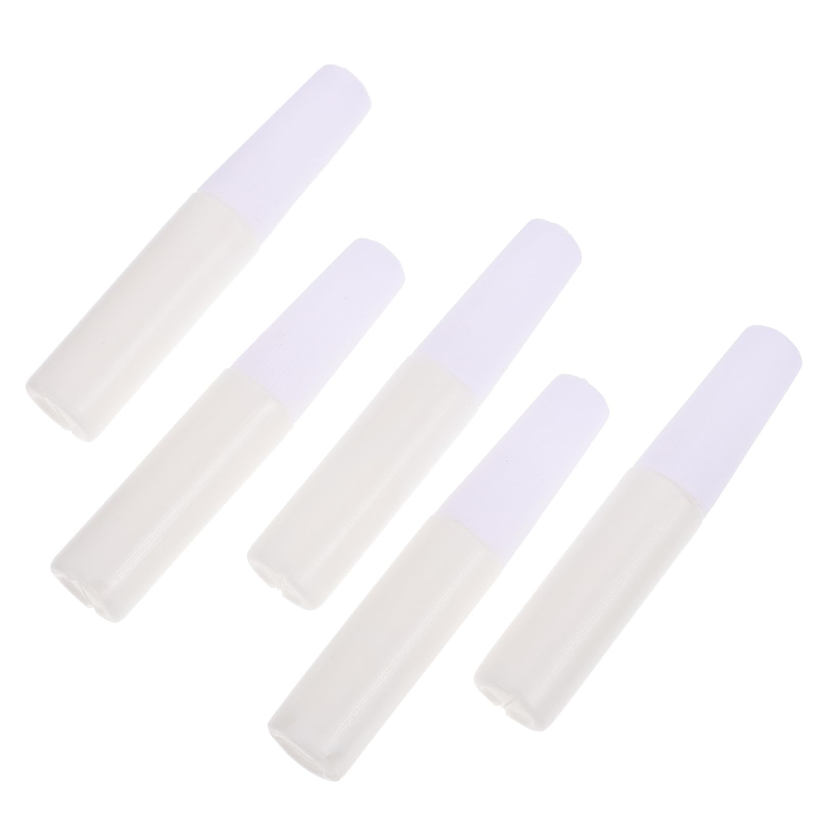 Artibetter Colla Bianca Multifunzione in Bottiglia 6ml, 50 Pezzi | Plastica Bianca, Asciugatura Rapida, Uso Fai da Te, Uso Personale e Professionale