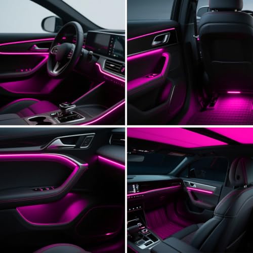 Image of BTF-LIGHTING FCOB COB LED Strip Purple Color 5mm Width UL Listed Super Narrow Flexible Uniform Light DC24V 16.4FT CRI 90+ Dimmable LED Ribbon for Bedroom Home Indoor Decor(No Adapter or Controller)