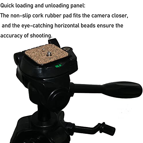 Luorng 1Pc Tripod Quick Release Plate Head Mounting Parts 42Mm X 42Mm For Ambico V-0554, Promaster 6100 6160 7100 Fw29T, Velbon Sherpa 200R 800R, Vivitar V3000 Hakuba S-4500 S-6000 #TOP4