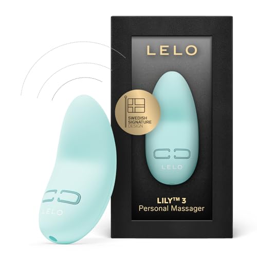 LELO Lily 3 Mini Bullet Vibrator with 10 Pleasure Settings - Whisper-Quiet Discreet Adult Toys for Women - Rechargeable Waterproof Travel Sex Toy in Polar Green