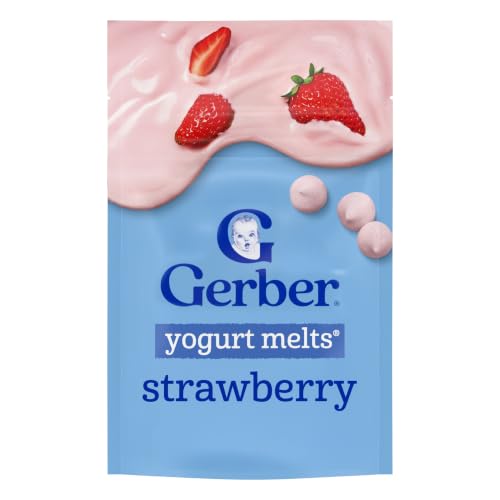 Gerber Yogurt Melts Strawberry Baby Snack, 1 Pack
