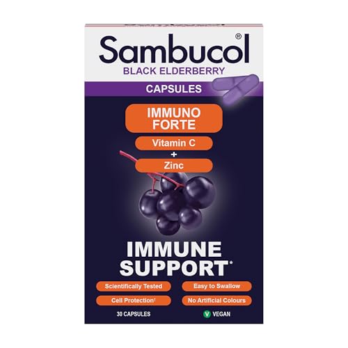 Sambucol Elderberry Immuno Forte Capsules
