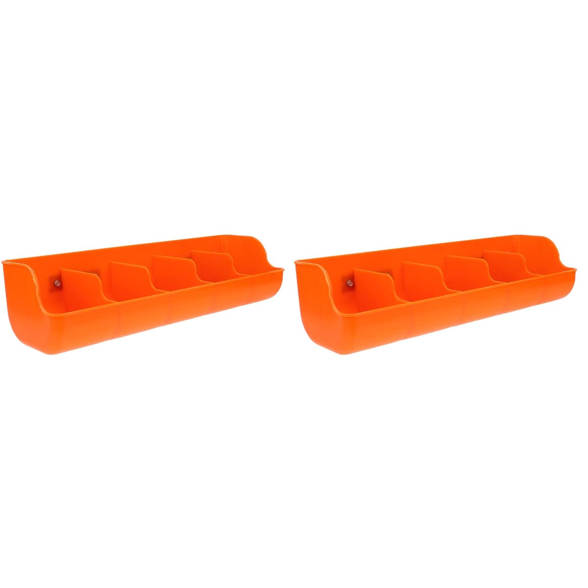 GANAZONO Fornitura Farm Supply Pig Trough 2pcs Piggy Trough Alimentazione Secchio di Plastica Esterno Maiale Alimentazione Suinetti Mangiatoia
