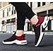 XJYPUU2 Breathable Mesh Sneakers Fashion Lace Up Running Shoes Comfortable Non Slip Gym Work Sport Shoes for Everyday Wear Red