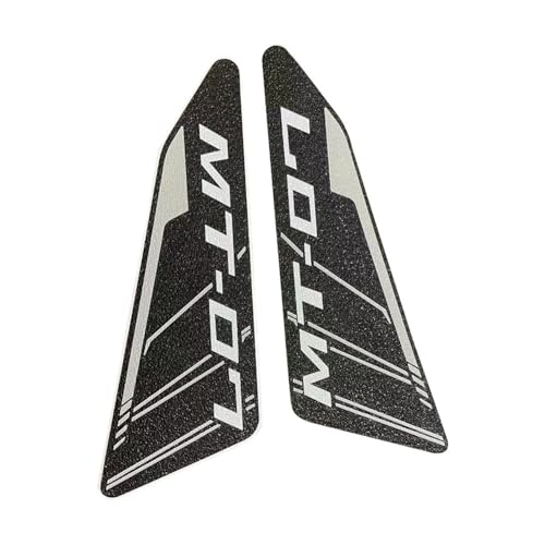 Coussinet latéral réservoir moto et autocollants de traction pour MT07 2014-2017
