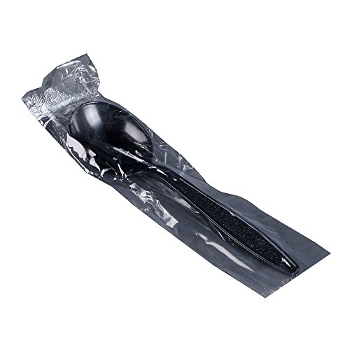 Direct Link Heavy Weight Wrapped Cutlery Soupspoon Black, Plastic | 1000/Case