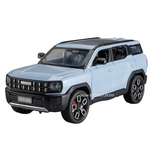 �_�C�L���X�g�J�[ 1:24 �ɓK�� Haval X-DOG�X�P�[�������ԃ��f�����A���ȋ��������ԗ����f���R���N�V�����f�B�X�v���C(Blue)
