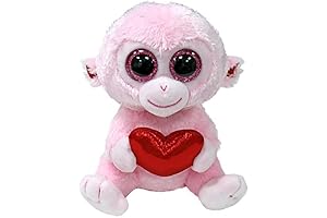 Gigi the Valentine Monkey Beanie Boo