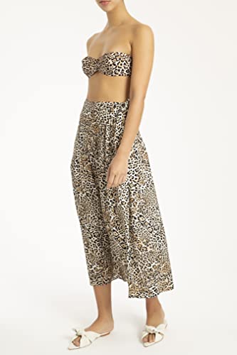 Leopard Pareo Midi Skirt4