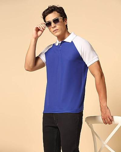 Image of INKKR Men's Regular Fit T-Shirt ((FACTORY-A11)-(XL)-Royal FCT11 05