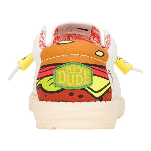 Image of HEYDUDE X Spongebob, Men's Slip-on Loafers, Comfortable & Light-Weight