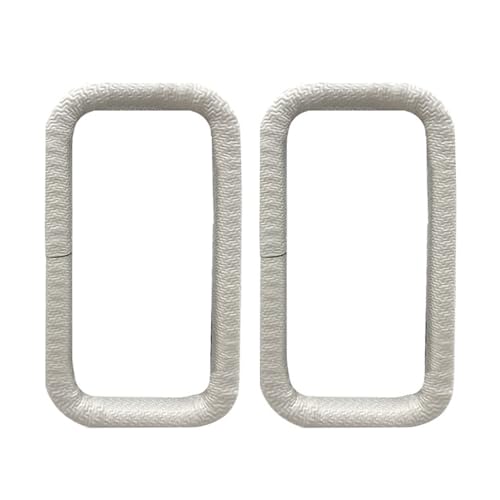 TopHomer 2PCS Gutter Downspout Protection for Adults, Kids and Pets,Protect from Gutter Downspout Extension Sharp Edges,White Size Caps 3 * 2in