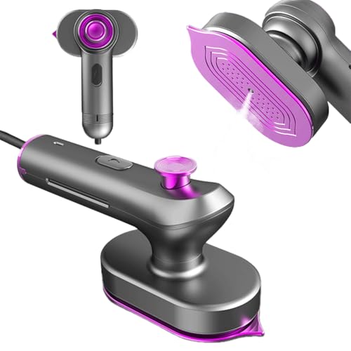 Upgraded Steam Irons For Clothes, Travel Handheld Steamer 2-in-1 Portable Clothing Garment Steamer...