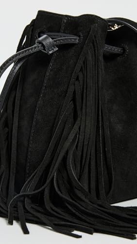 Madewell Women's The Drawstring Crossbody Bucket Bag in Suede4