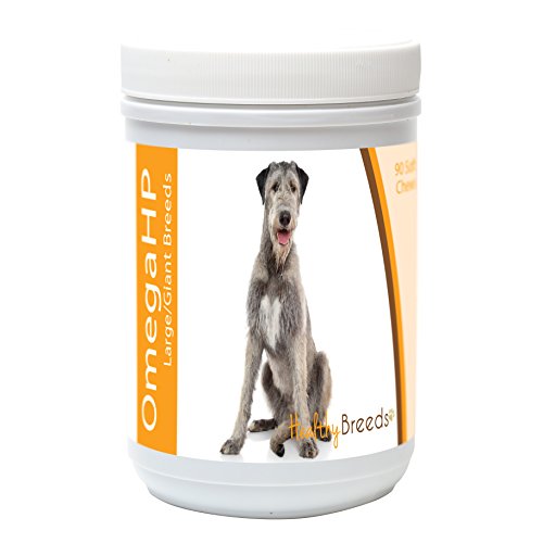 Image of Healthy Breeds Irish Wolfhound Omega HP Fatty Acid Skin and Coat Support Soft Chews 90 Count