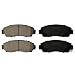 KFE Ultra Quiet Advanced KFE1521-104 Premium Ceramic FRONT Brake Pad Set