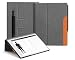 Produktbild OLAIKE Book Folio Case für Remarkable 2 Paper Tablet 10.3" 2020 Released, Premuin Smart Cover aus Stoff mit um 360 Grad drehbarem Ständer und Stylus-Tasche, nur für Remarkable 2, Grau & Orange