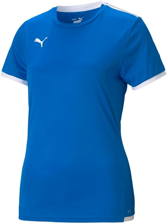 PUMA Womens Teamliga Crew Neck Short Sleeve Jersey Casual