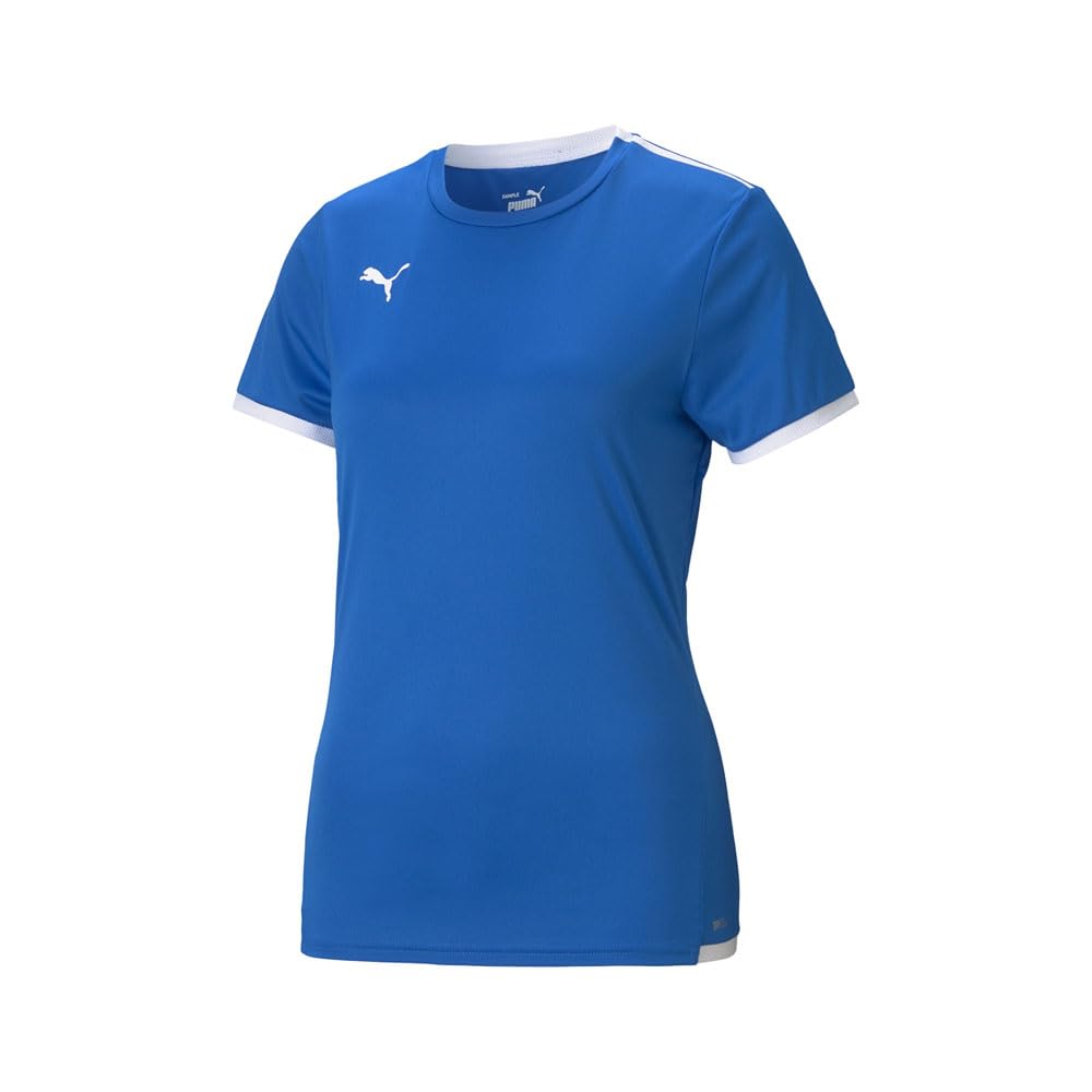PUMA Damska koszulka z dżerseju Teamliga, elektryczna niebieska lemoniada biała, duża