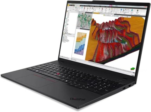 Image of Lenovo ThinkPad P16s Gen 4 Copilot+ Mobile Workstation 16 inch 4K OLED Touch | AMD Ryzen AI 7 350, Radeon 860M, 16GB DDR5, 512GB SSD, Backlit, 2 Thunderbolt 4, WiFi 7+BT, Fingerprint, Win 11 Pro