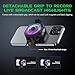 Phone Cooler, Black Shark MagCooler 4 Pro Magnetic Phone Cooling Fan, RGB Light, App, 27W Cellphone Radiator for Gaming & Video Streaming & Car Driving Mobile Cooler for Phones & Tablets & iPads